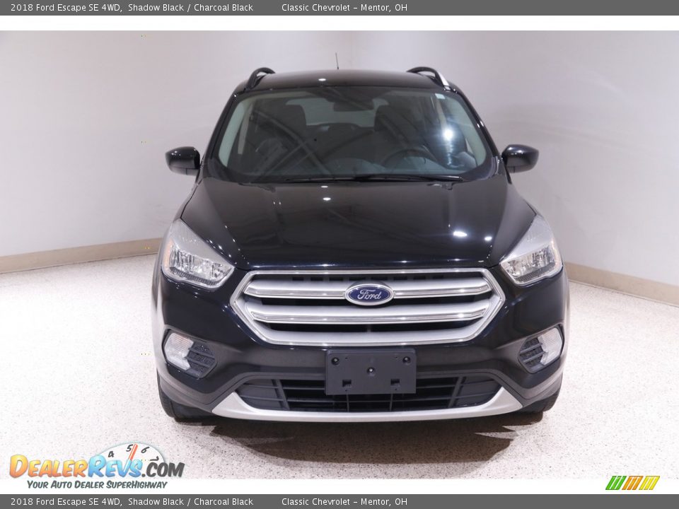 2018 Ford Escape SE 4WD Shadow Black / Charcoal Black Photo #2