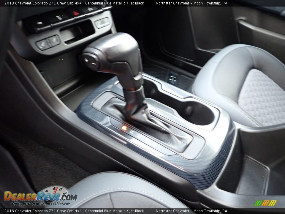 2018 Chevrolet Colorado Z71 Crew Cab 4x4 Centennial Blue Metallic / Jet Black Photo #26