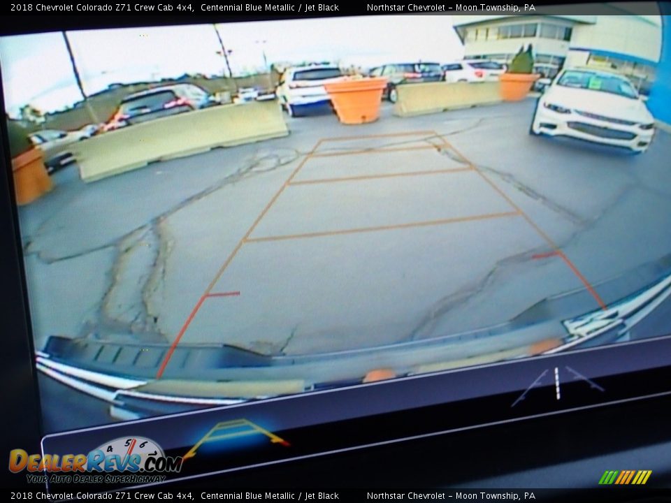 2018 Chevrolet Colorado Z71 Crew Cab 4x4 Centennial Blue Metallic / Jet Black Photo #30
