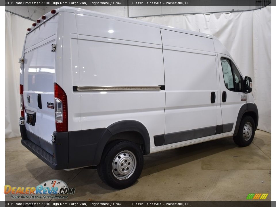 Bright White 2016 Ram ProMaster 2500 High Roof Cargo Van Photo #2