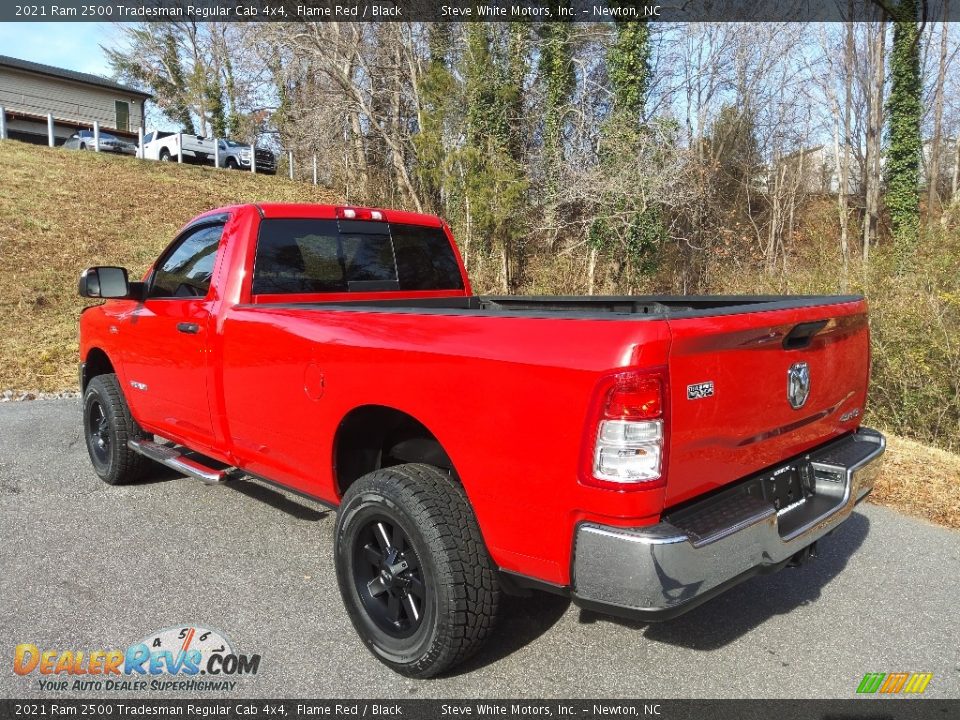 2021 Ram 2500 Tradesman Regular Cab 4x4 Flame Red / Black Photo #10