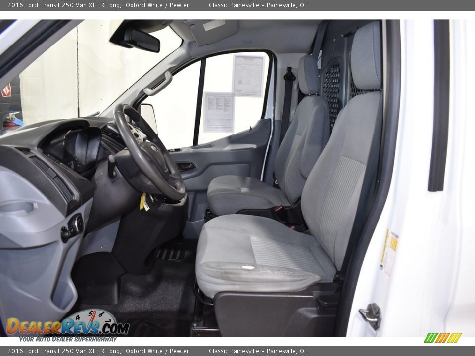 Front Seat of 2016 Ford Transit 250 Van XL LR Long Photo #6