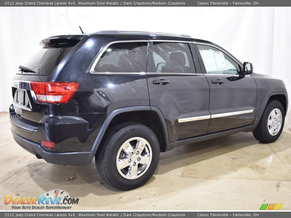 2012 Jeep Grand Cherokee Laredo 4x4 Maximum Steel Metallic / Dark Graystone/Medium Graystone Photo #2