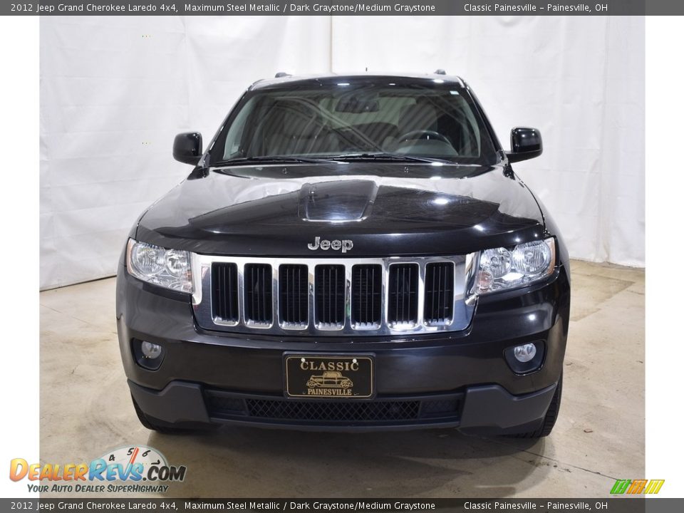 2012 Jeep Grand Cherokee Laredo 4x4 Maximum Steel Metallic / Dark Graystone/Medium Graystone Photo #4