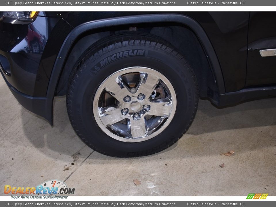 2012 Jeep Grand Cherokee Laredo 4x4 Maximum Steel Metallic / Dark Graystone/Medium Graystone Photo #5