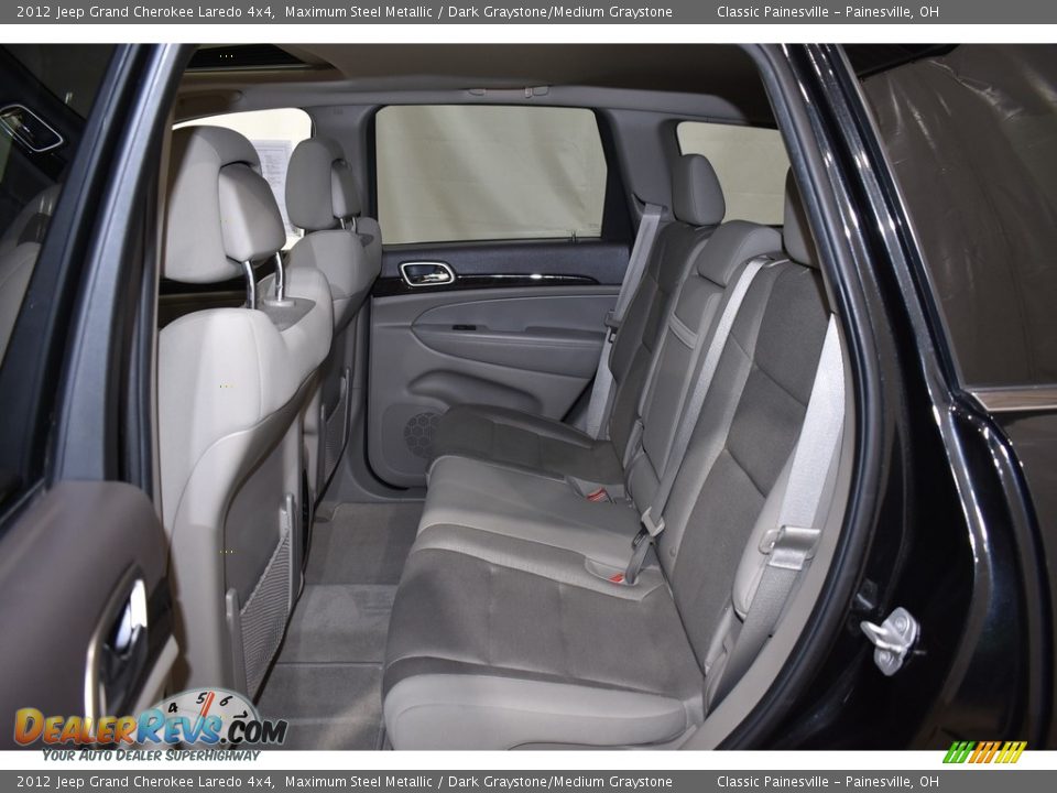 2012 Jeep Grand Cherokee Laredo 4x4 Maximum Steel Metallic / Dark Graystone/Medium Graystone Photo #9