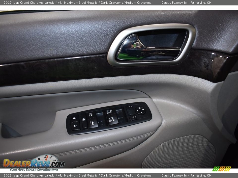 2012 Jeep Grand Cherokee Laredo 4x4 Maximum Steel Metallic / Dark Graystone/Medium Graystone Photo #11