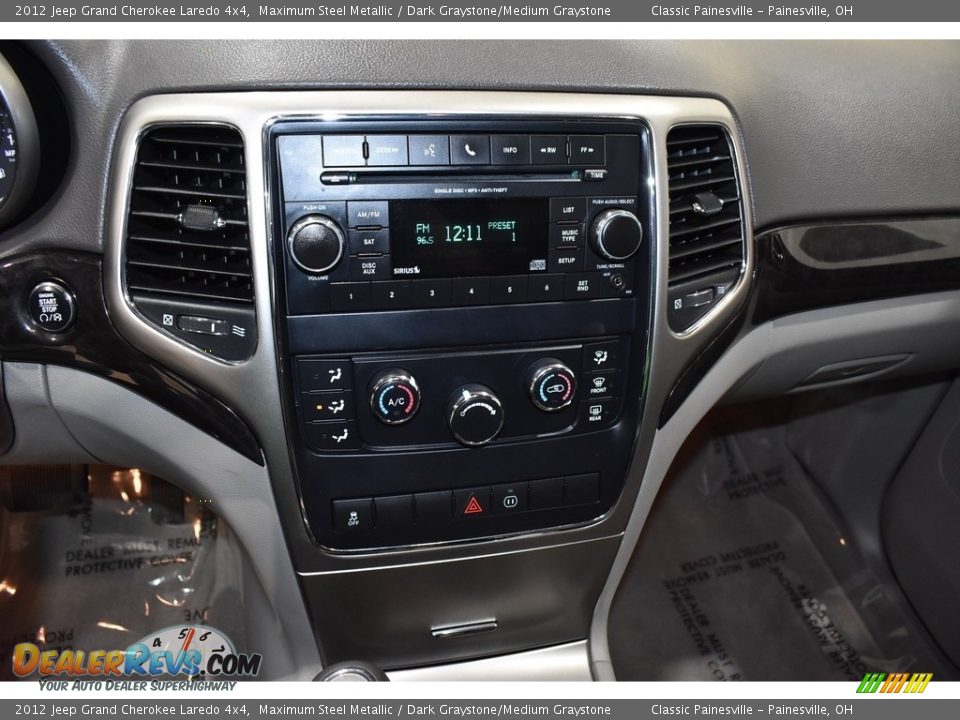 2012 Jeep Grand Cherokee Laredo 4x4 Maximum Steel Metallic / Dark Graystone/Medium Graystone Photo #14