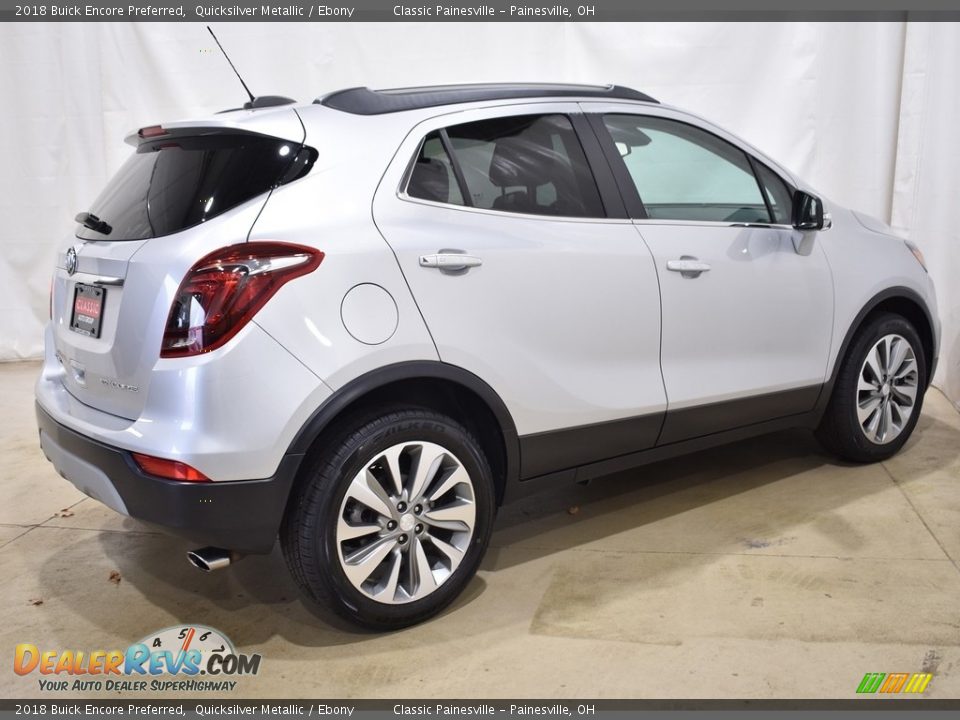 2018 Buick Encore Preferred Quicksilver Metallic / Ebony Photo #2