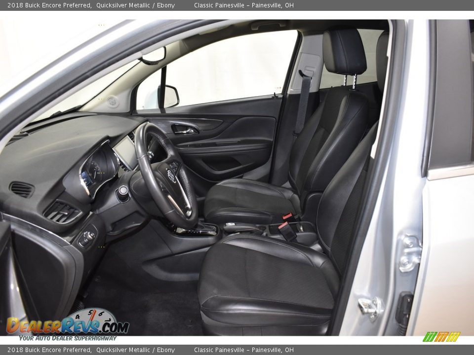 2018 Buick Encore Preferred Quicksilver Metallic / Ebony Photo #7