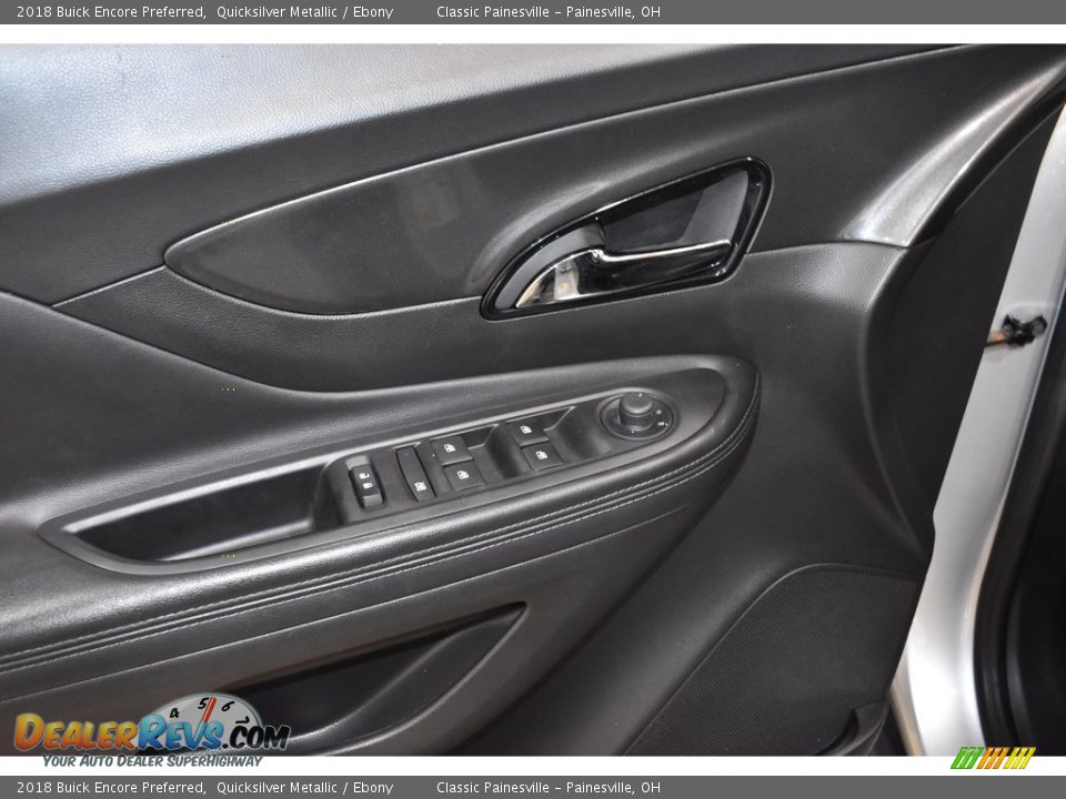 2018 Buick Encore Preferred Quicksilver Metallic / Ebony Photo #10