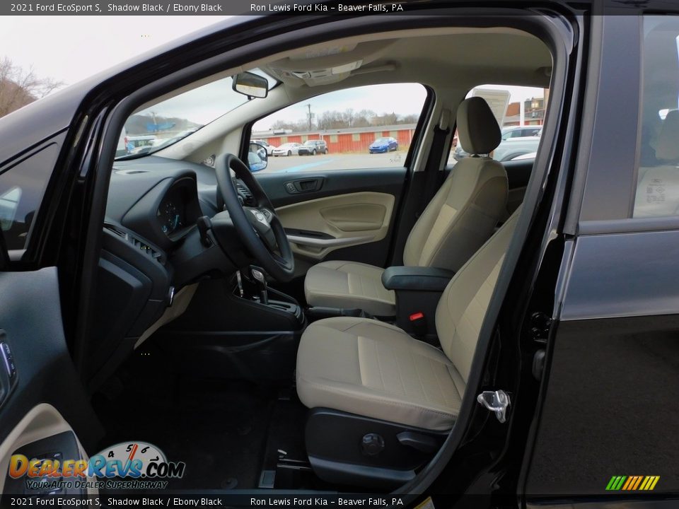 2021 Ford EcoSport S Shadow Black / Ebony Black Photo #10