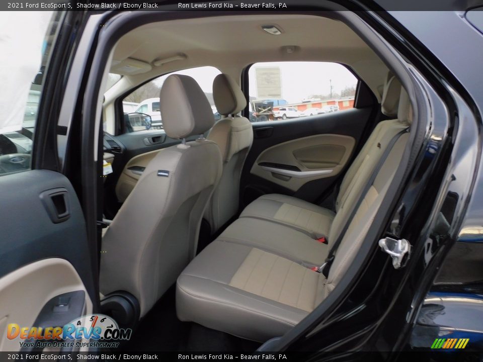 2021 Ford EcoSport S Shadow Black / Ebony Black Photo #11