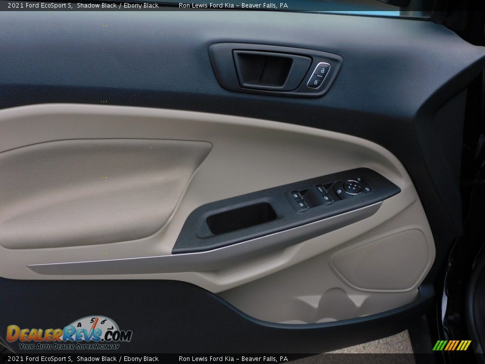 2021 Ford EcoSport S Shadow Black / Ebony Black Photo #13