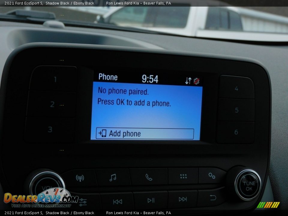 2021 Ford EcoSport S Shadow Black / Ebony Black Photo #15