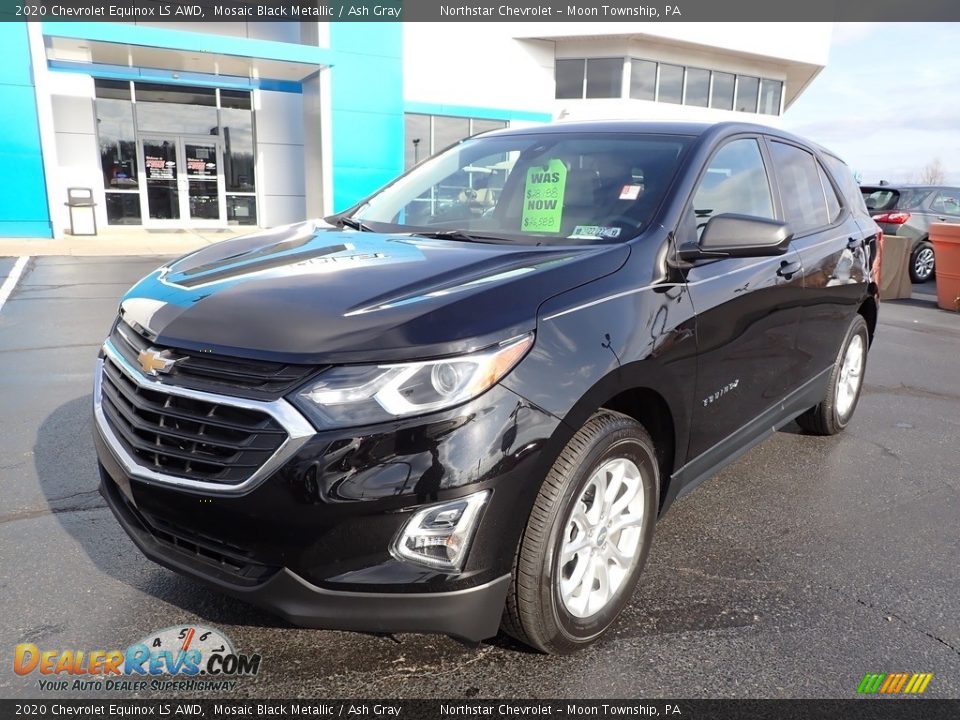2020 Chevrolet Equinox LS AWD Mosaic Black Metallic / Ash Gray Photo #2