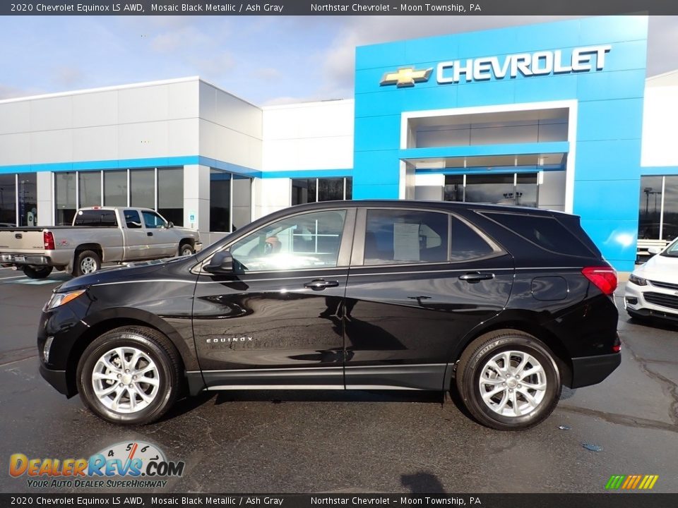 2020 Chevrolet Equinox LS AWD Mosaic Black Metallic / Ash Gray Photo #3