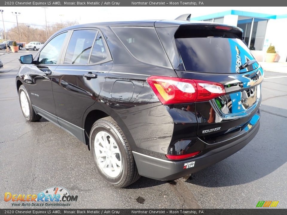 2020 Chevrolet Equinox LS AWD Mosaic Black Metallic / Ash Gray Photo #4