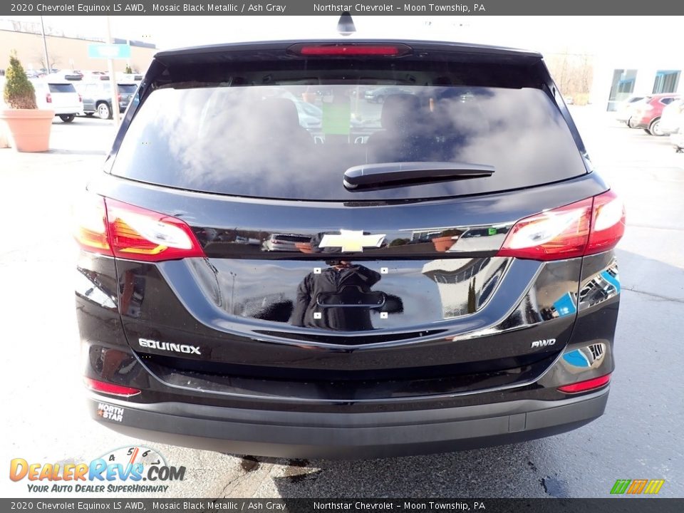 2020 Chevrolet Equinox LS AWD Mosaic Black Metallic / Ash Gray Photo #6