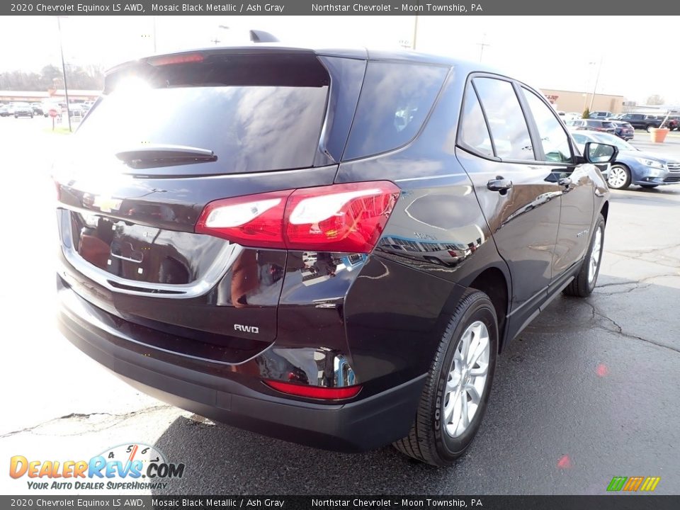 2020 Chevrolet Equinox LS AWD Mosaic Black Metallic / Ash Gray Photo #8