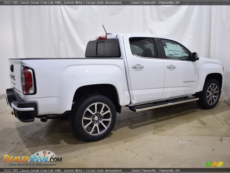 2022 GMC Canyon Denali Crew Cab 4WD Summit White / Cocoa/­Dark Atmosphere Photo #2