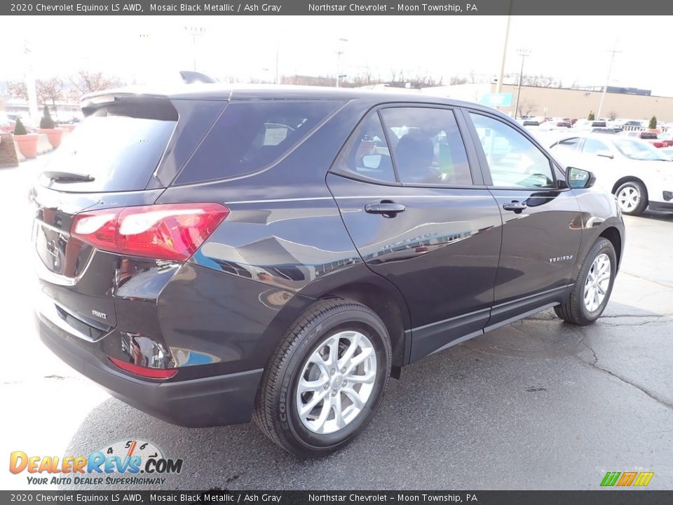 2020 Chevrolet Equinox LS AWD Mosaic Black Metallic / Ash Gray Photo #9