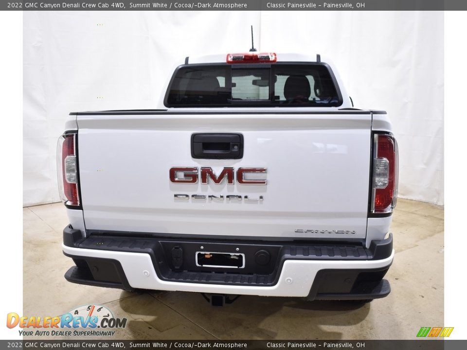 2022 GMC Canyon Denali Crew Cab 4WD Summit White / Cocoa/­Dark Atmosphere Photo #3