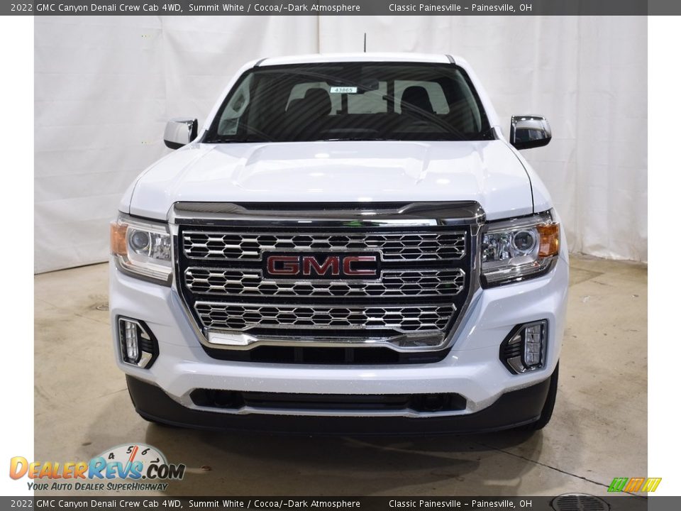 2022 GMC Canyon Denali Crew Cab 4WD Summit White / Cocoa/­Dark Atmosphere Photo #4