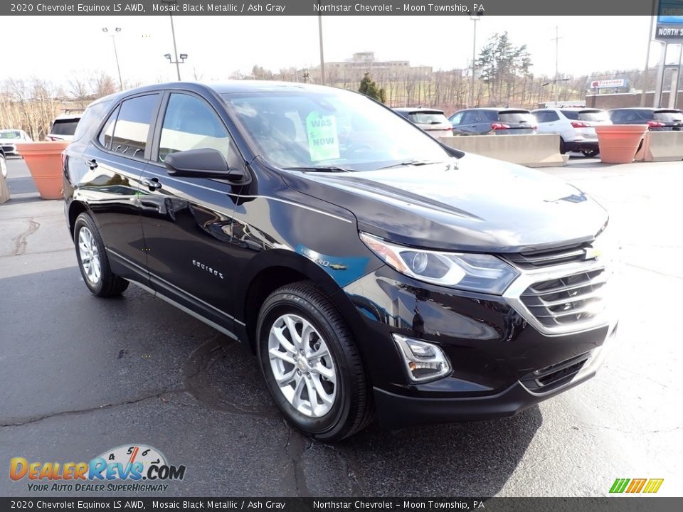 2020 Chevrolet Equinox LS AWD Mosaic Black Metallic / Ash Gray Photo #11