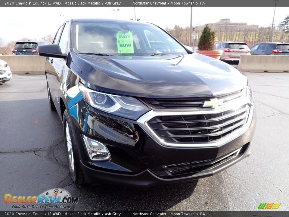 2020 Chevrolet Equinox LS AWD Mosaic Black Metallic / Ash Gray Photo #12