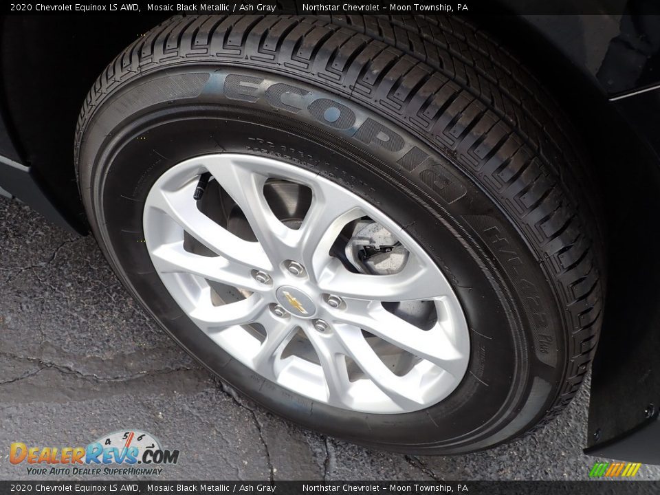 2020 Chevrolet Equinox LS AWD Mosaic Black Metallic / Ash Gray Photo #14