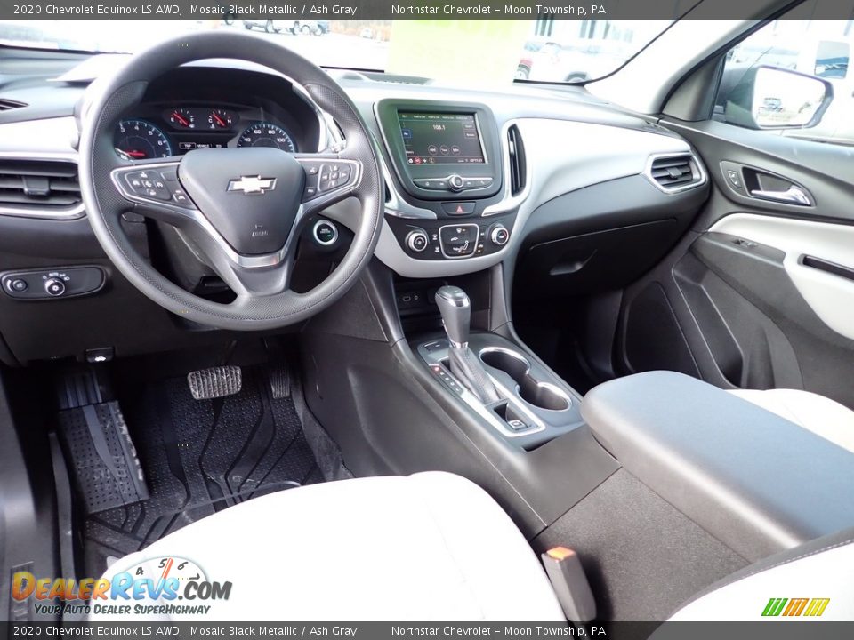 2020 Chevrolet Equinox LS AWD Mosaic Black Metallic / Ash Gray Photo #22
