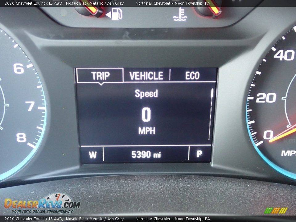 2020 Chevrolet Equinox LS AWD Mosaic Black Metallic / Ash Gray Photo #29