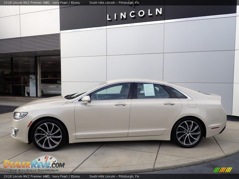 Ivory Pearl 2018 Lincoln MKZ Premier AWD Photo #2