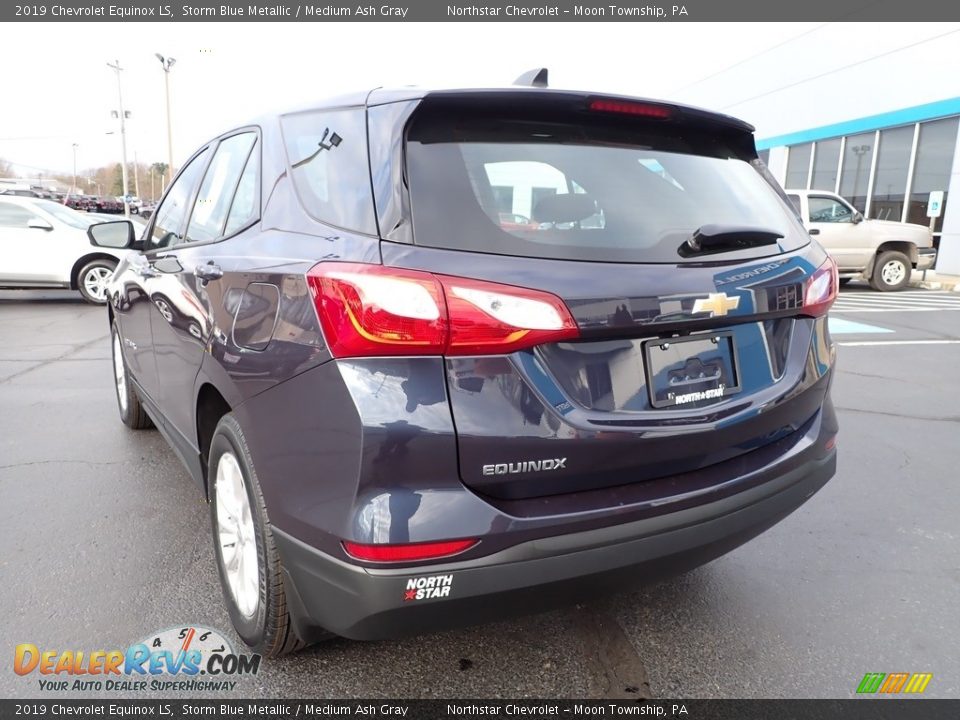 2019 Chevrolet Equinox LS Storm Blue Metallic / Medium Ash Gray Photo #5