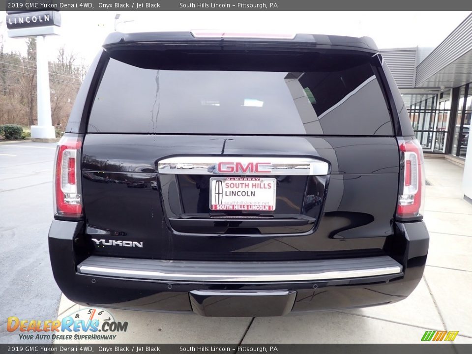 2019 GMC Yukon Denali 4WD Onyx Black / Jet Black Photo #4