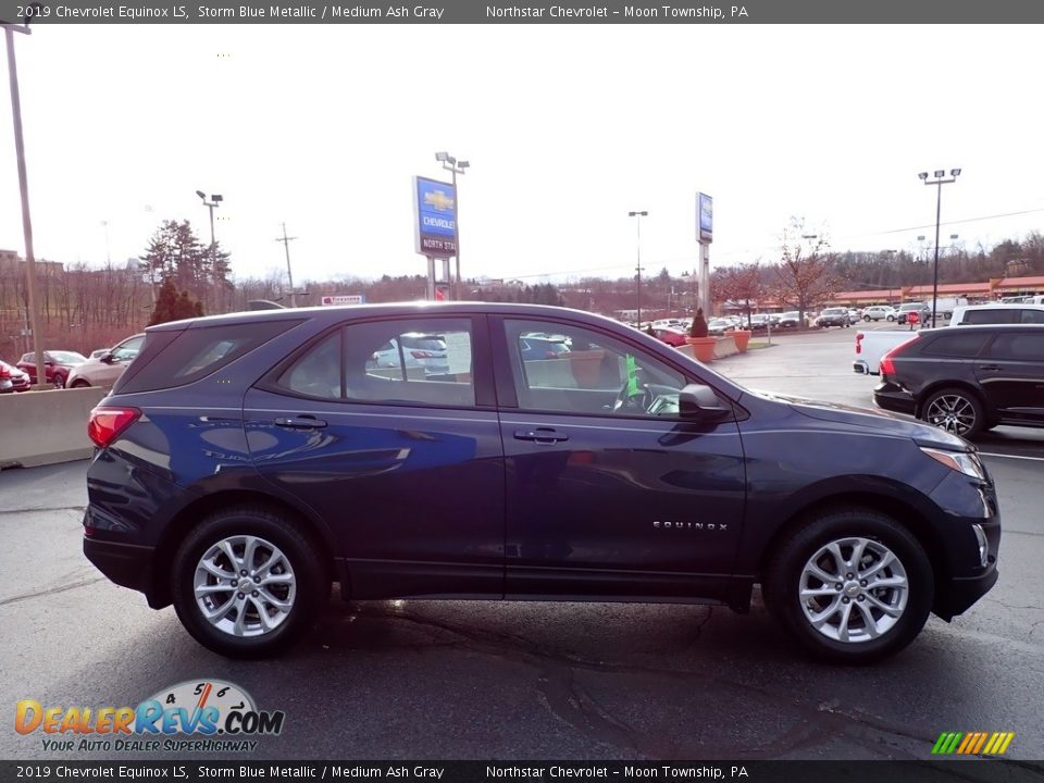 2019 Chevrolet Equinox LS Storm Blue Metallic / Medium Ash Gray Photo #10