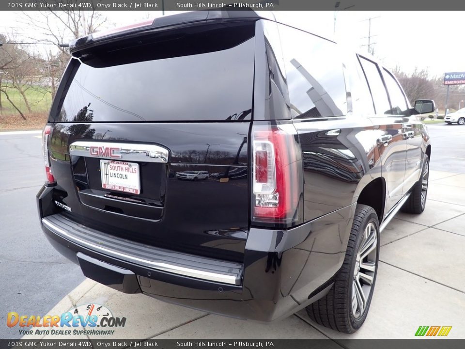 2019 GMC Yukon Denali 4WD Onyx Black / Jet Black Photo #6