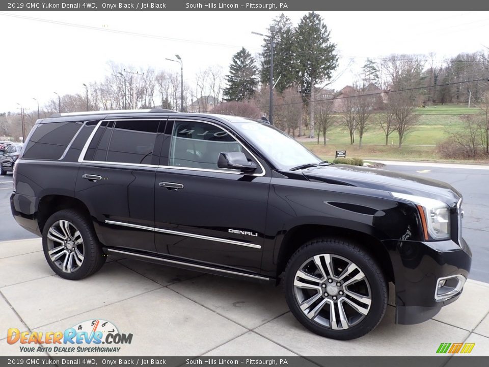 2019 GMC Yukon Denali 4WD Onyx Black / Jet Black Photo #7