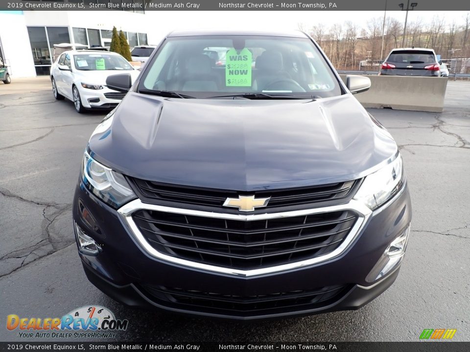 2019 Chevrolet Equinox LS Storm Blue Metallic / Medium Ash Gray Photo #13