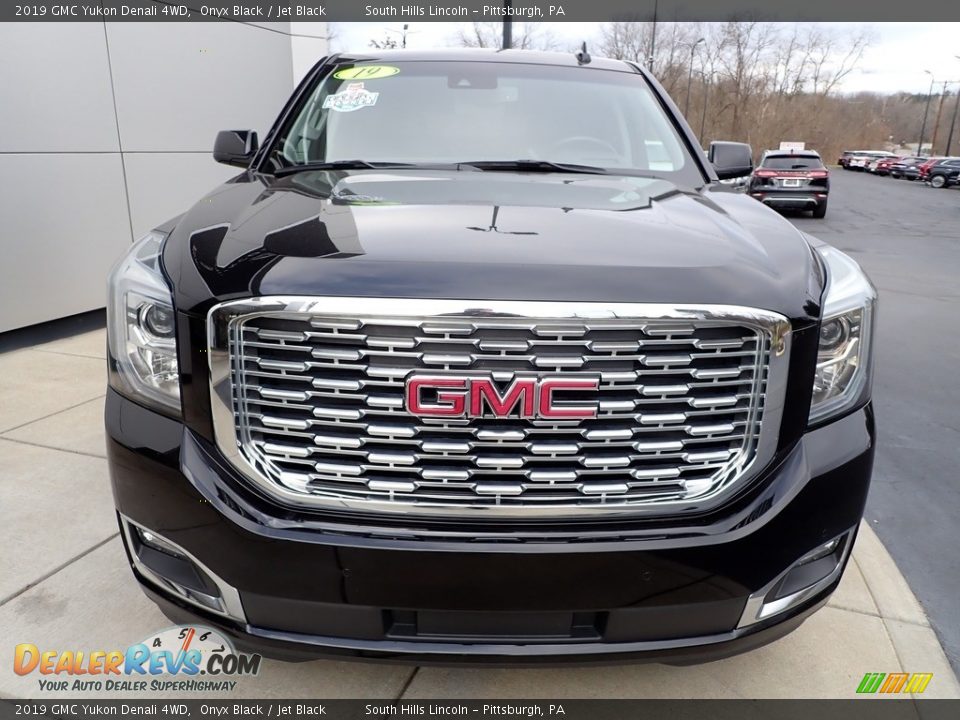 2019 GMC Yukon Denali 4WD Onyx Black / Jet Black Photo #9