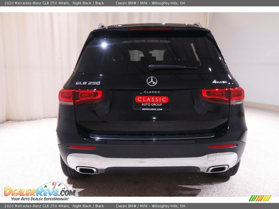 2020 Mercedes-Benz GLB 250 4Matic Night Black / Black Photo #18