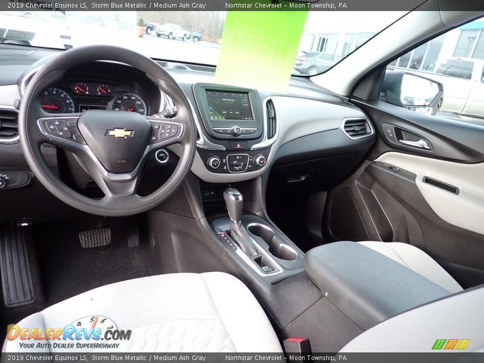 2019 Chevrolet Equinox LS Storm Blue Metallic / Medium Ash Gray Photo #22