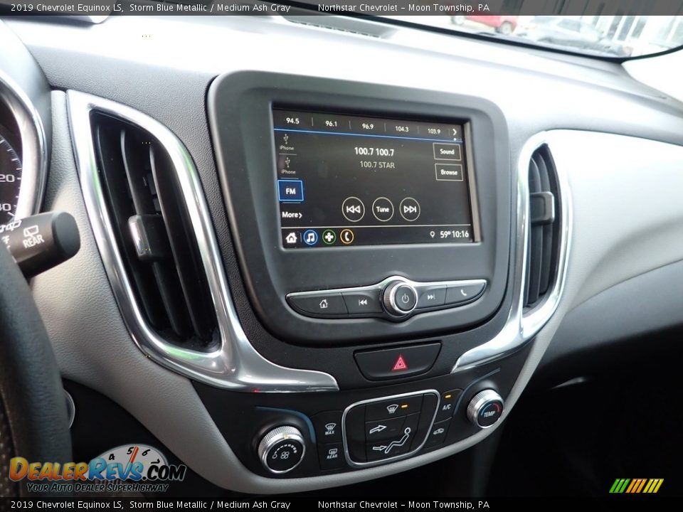 2019 Chevrolet Equinox LS Storm Blue Metallic / Medium Ash Gray Photo #27