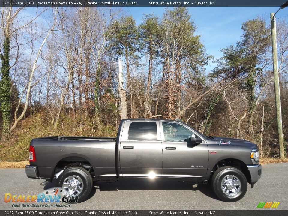 2022 Ram 2500 Tradesman Crew Cab 4x4 Granite Crystal Metallic / Black Photo #5