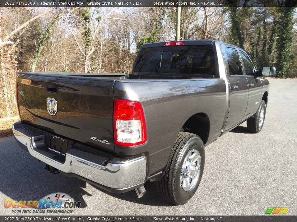 2022 Ram 2500 Tradesman Crew Cab 4x4 Granite Crystal Metallic / Black Photo #6