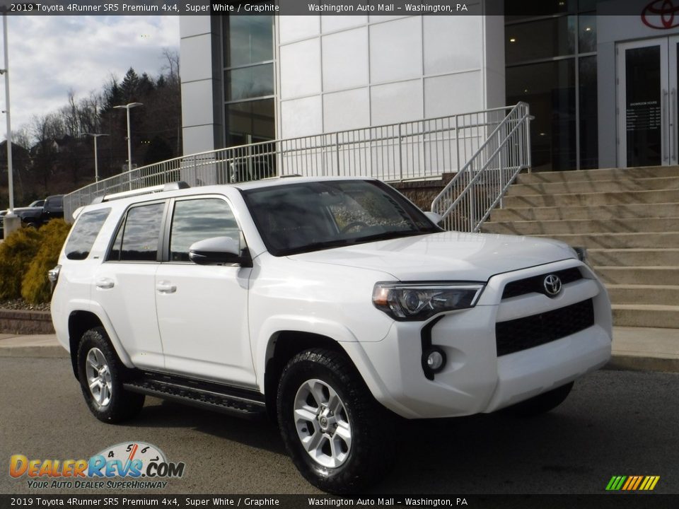 2019 Toyota 4Runner SR5 Premium 4x4 Super White / Graphite Photo #1