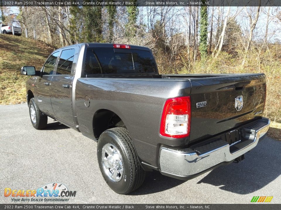 2022 Ram 2500 Tradesman Crew Cab 4x4 Granite Crystal Metallic / Black Photo #9