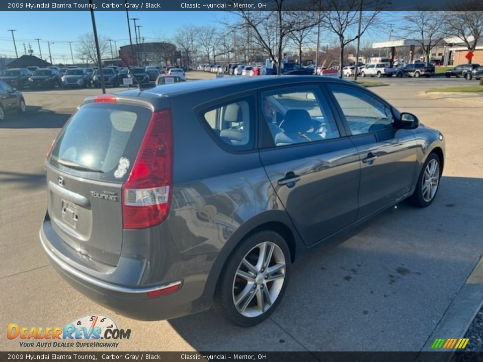 2009 Hyundai Elantra Touring Carbon Gray / Black Photo #2