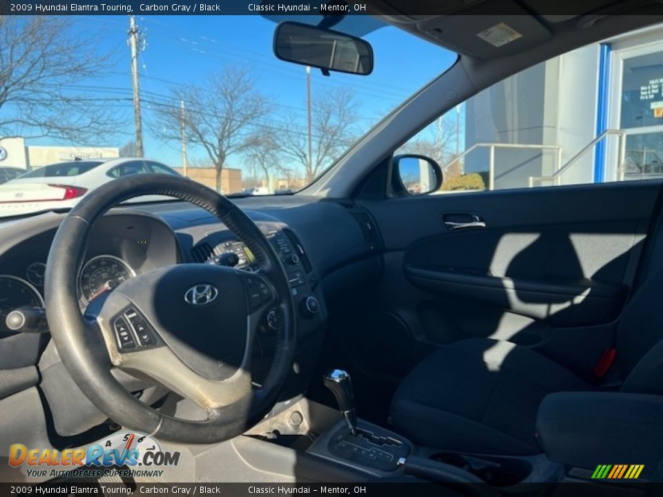 2009 Hyundai Elantra Touring Carbon Gray / Black Photo #3